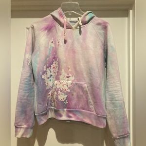 Handmade tie dyed hoodie